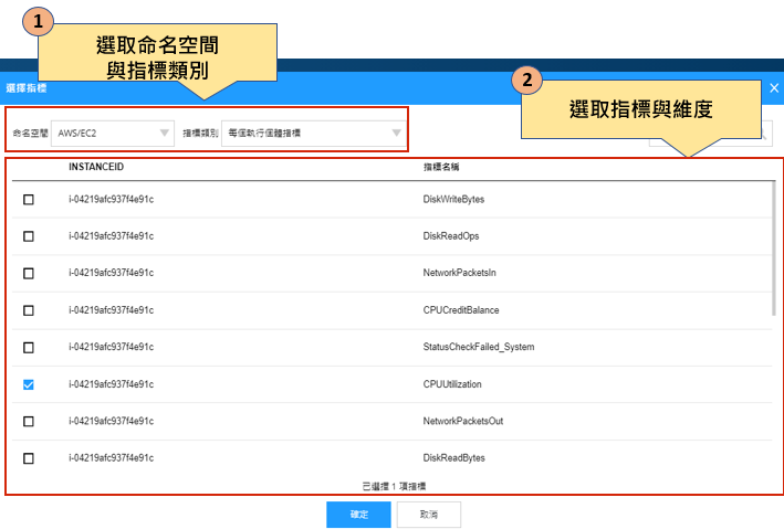 CloudWatch_Choose_Filter